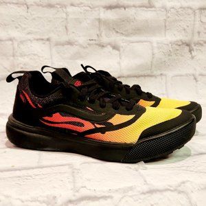 VANS UltraRange Rapidweld Flame Black Men’s 6/ Women's 7.5 Sneakers